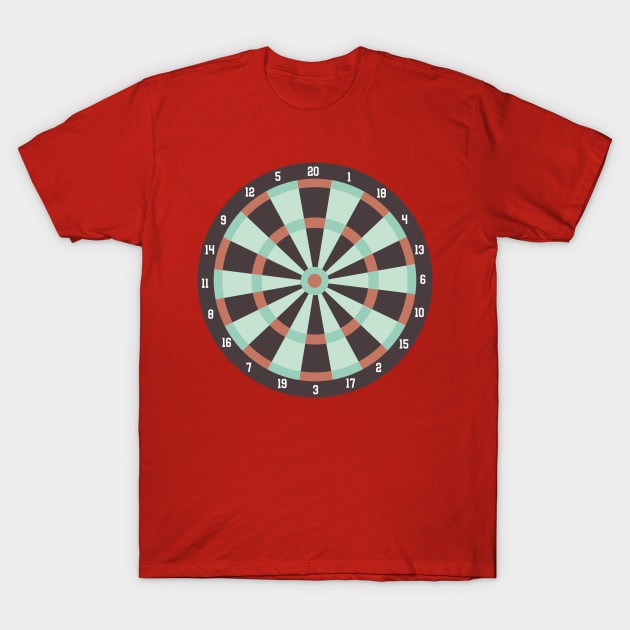 Dart board T-Shirt by holidaystore